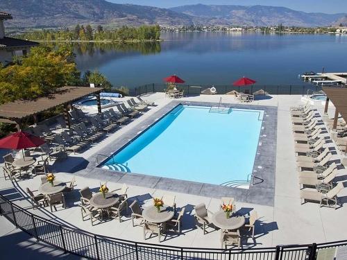 4200 Lakeshore Drive Unit# 244, Osoyoos, BC - Outdoor With Body Of Water With In Ground Pool With View