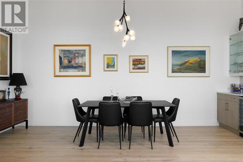 1588 Ellis Street Unit# Ph1, Kelowna, BC - Indoor Photo Showing Dining Room
