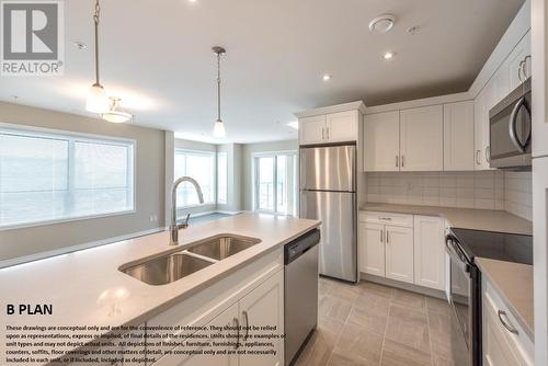 3362 Skaha Lake Road Unit# 1201, Penticton, BC - Indoor Photo Showing Kitchen With Double Sink