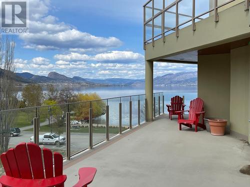 250 Marina Way Unit# 101, Penticton, BC - Outdoor With Body Of Water With View With Exterior