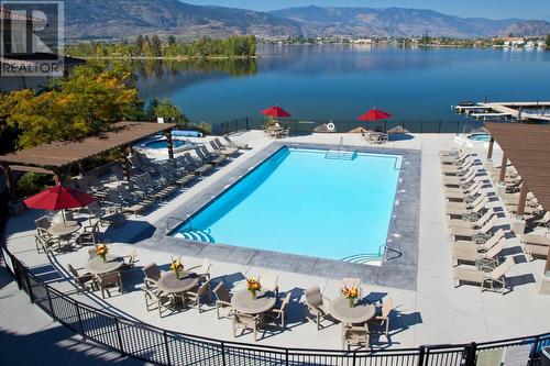 4200 Lakeshore Drive Unit# 312, Osoyoos, BC - Outdoor With Body Of Water With In Ground Pool With View