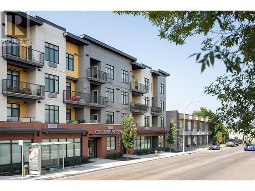 1165 Sutherland Avenue Unit# 406, Kelowna, BC - Outdoor With Balcony With Facade