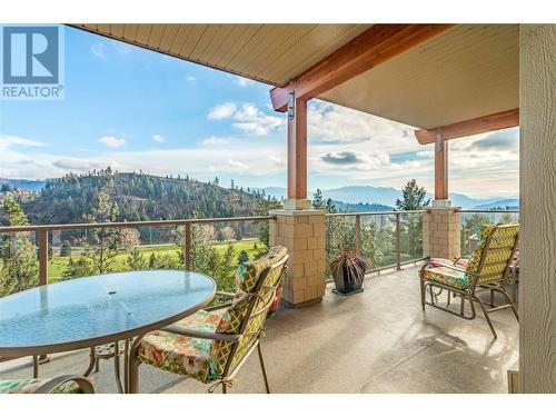 2470 Tuscany Drive Unit# 302, West Kelowna, BC - Outdoor With Deck Patio Veranda With View With Exterior