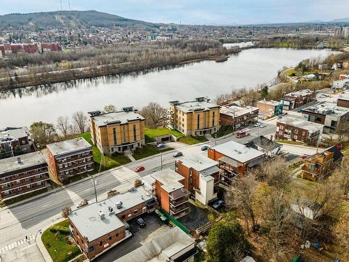 Aerial photo - 1023  - 1027 Rue King O., Sherbrooke (Les Nations), QC - Outdoor With Body Of Water With View