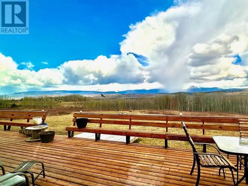 2654 Stenset Road, Smithers, BC - Outdoor With Deck Patio Veranda With View