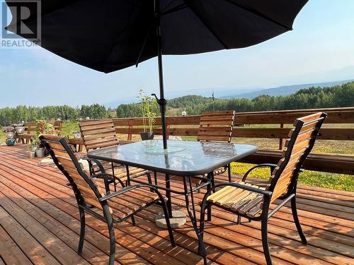 2654 Stenset Road, Smithers, BC - Outdoor With Deck Patio Veranda With View With Exterior