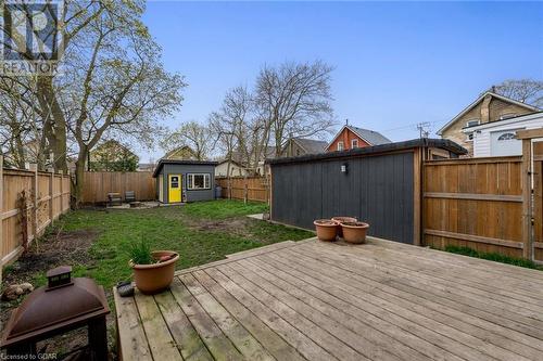 160 King Street, Stratford, ON - Outdoor With Deck Patio Veranda With Backyard