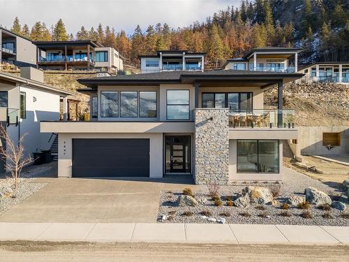 9847 Beacon Hill Drive, Lake Country, BC - Outdoor With Facade