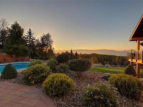 3668 Luxmoore Road, Kelowna, BC - Outdoor With In Ground Pool With View
