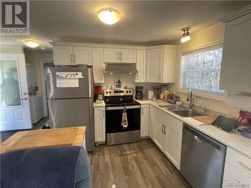 391 Auburnville Road, Bay Du Vin, NB - Indoor Photo Showing Kitchen With Double Sink