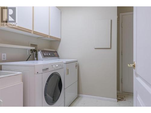 1220 25 Avenue Unit# 49, Vernon, BC - Indoor Photo Showing Laundry Room