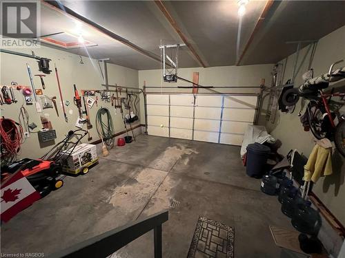 873 Sumpton Street, Port Elgin, ON - Indoor Photo Showing Garage