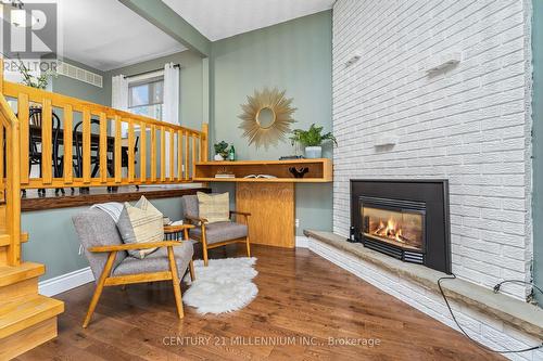50 Leeson Street N, East Luther Grand Valley, ON - Indoor With Fireplace