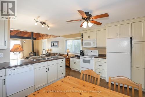 18170 Erie Shore Drive, Chatham-Kent, ON - Indoor Photo Showing Kitchen With Double Sink