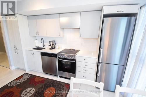 #1002 -30 Gibbs Rd, Toronto, ON - Indoor Photo Showing Kitchen With Stainless Steel Kitchen