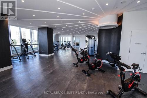 #1002 -30 Gibbs Rd, Toronto, ON - Indoor Photo Showing Gym Room