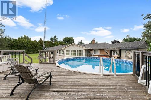 11948 Dublin Line, Halton Hills, ON - Outdoor With Above Ground Pool With Exterior