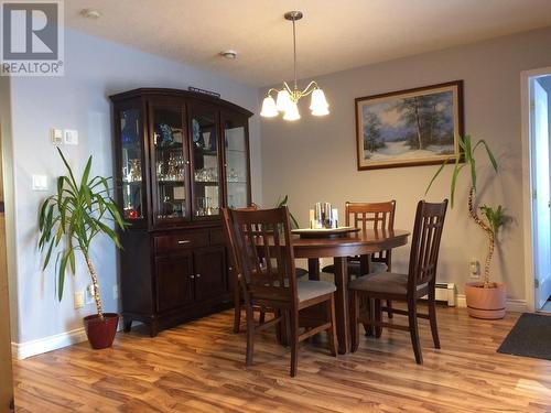 5520 Tuchodi Avenue, Fort Nelson, BC - Indoor Photo Showing Dining Room