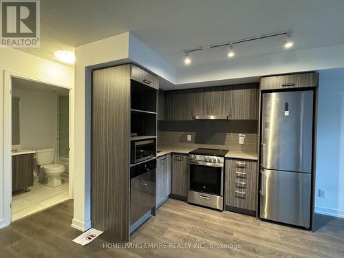 1606 - 219 Dundas Street E, Toronto, ON - Indoor Photo Showing Kitchen