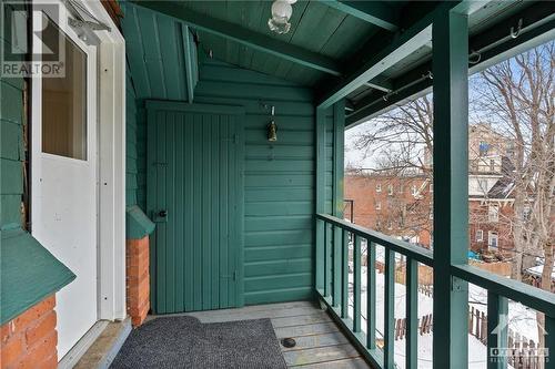 Unit 3- balcony at the back out back. - 88 James Street, Ottawa, ON - Outdoor With Exterior