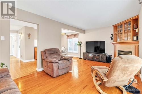 3043 Mannering Court, Ottawa, ON - Indoor Photo Showing Living Room With Fireplace