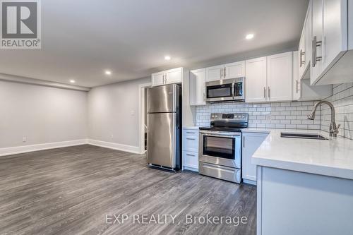 81 Colbourne Street, Hamilton, ON - Indoor Photo Showing Kitchen With Stainless Steel Kitchen