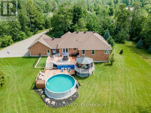 6 Morgan Drive, Halton Hills, ON - Outdoor With Above Ground Pool