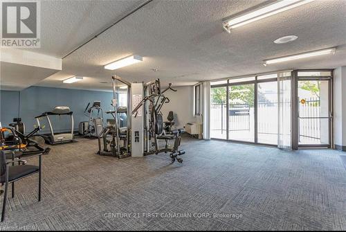 1703 - 323 Colborne Street, London, ON - Indoor Photo Showing Gym Room