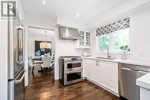 54 Bannon Ave, Toronto, ON - Indoor Photo Showing Kitchen With Stainless Steel Kitchen With Upgraded Kitchen