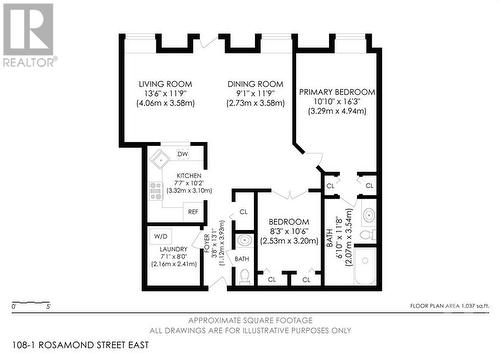 Floor Plan - 1 Rosamond Street E Unit#108, Almonte, ON - Other