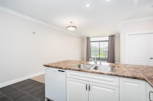 3290 New Street|Unit #213, Burlington, ON - Indoor Photo Showing Kitchen With Double Sink