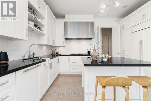 #3305 -183 Wellington St W, Toronto, ON - Indoor Photo Showing Kitchen With Double Sink With Upgraded Kitchen