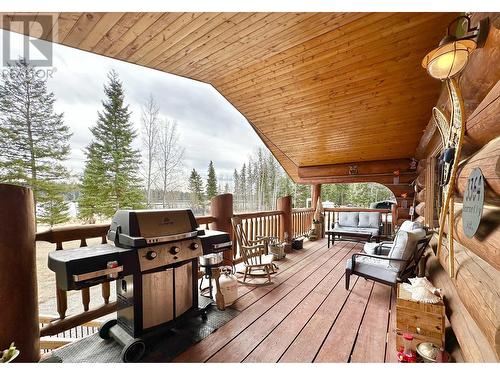 3364 Horsefly Road, Williams Lake, BC - Outdoor With Deck Patio Veranda With Exterior