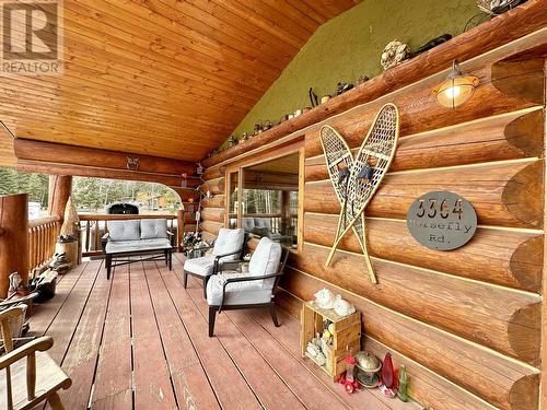 3364 Horsefly Road, Williams Lake, BC - Outdoor With Deck Patio Veranda With Exterior