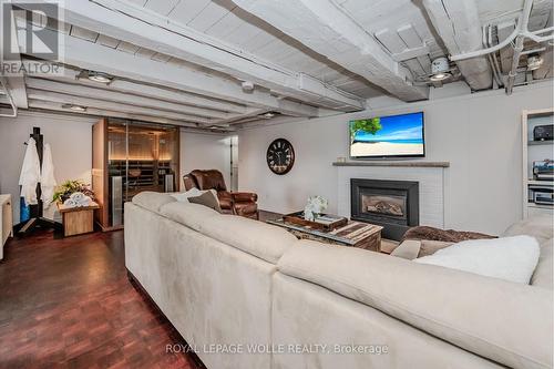 218 Woolwich St, Kitchener, ON - Indoor With Fireplace