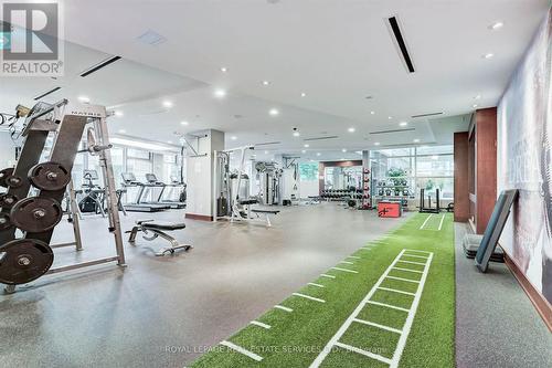 #3302 -2181 Yonge St, Toronto, ON - Indoor Photo Showing Gym Room