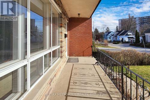 1A Holley Ave, Toronto, ON - Outdoor With Balcony With Exterior