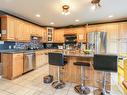 1954 Cinnabar Dr, Nanaimo, BC  - Indoor Photo Showing Kitchen With Stainless Steel Kitchen With Double Sink 