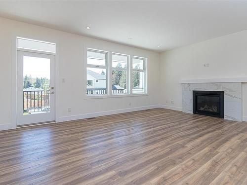 1223 Ashmore Terr, Langford, BC - Indoor Photo Showing Living Room With Fireplace
