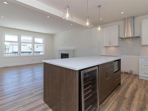 1223 Ashmore Terr, Langford, BC - Indoor Photo Showing Kitchen With Upgraded Kitchen