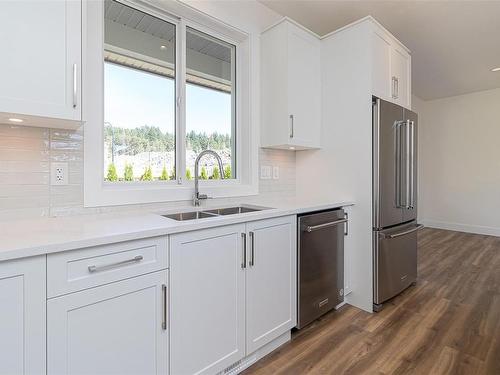 1223 Ashmore Terr, Langford, BC - Indoor Photo Showing Kitchen With Double Sink With Upgraded Kitchen