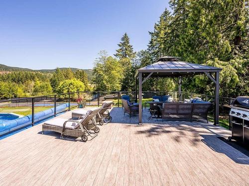 6299 Cherry Creek Rd, Port Alberni, BC - Outdoor With Deck Patio Veranda With Backyard