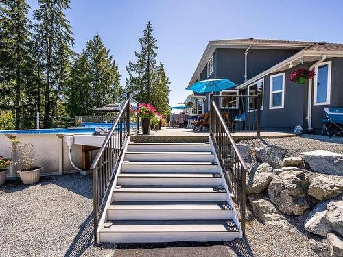 6299 Cherry Creek Rd, Port Alberni, BC - Outdoor With Above Ground Pool