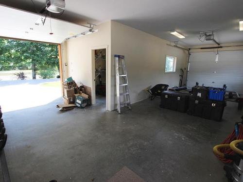 351 Lakeshore Drive, Chase, BC - Indoor Photo Showing Garage