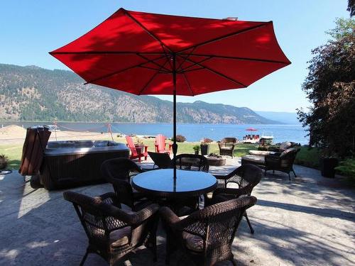 351 Lakeshore Drive, Chase, BC - Outdoor With Body Of Water With Deck Patio Veranda With View