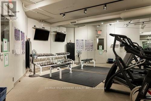 413 - 66 Bay Street S, Hamilton, ON - Indoor Photo Showing Gym Room