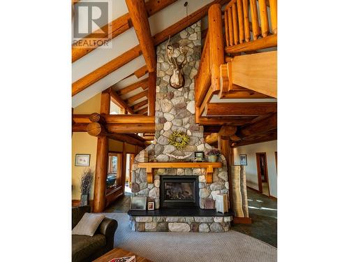 3698 Mclarty Crescent, Prince George, BC - Indoor Photo Showing Other Room With Fireplace