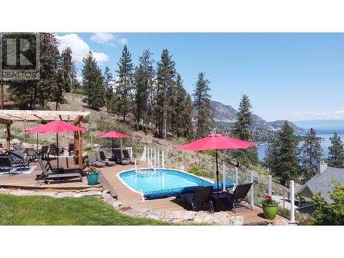 5803 Atkinson Crescent, Peachland, BC - Outdoor With In Ground Pool
