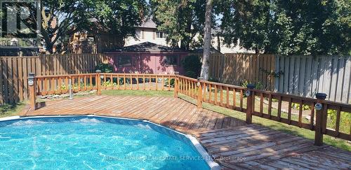 3631 Shadbush Crt, Mississauga, ON - Outdoor With Above Ground Pool With Deck Patio Veranda