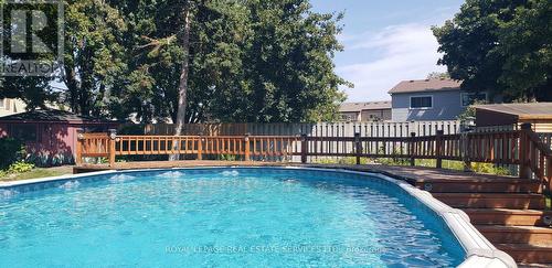 3631 Shadbush Court, Mississauga, ON - Outdoor With Above Ground Pool With Backyard